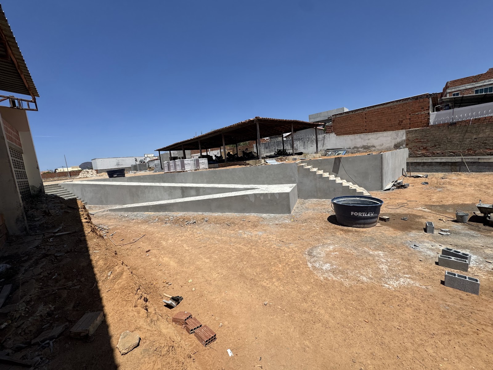 Registro de Rampas e Escadas — AABB no portfólio da Aspecto Engenharia